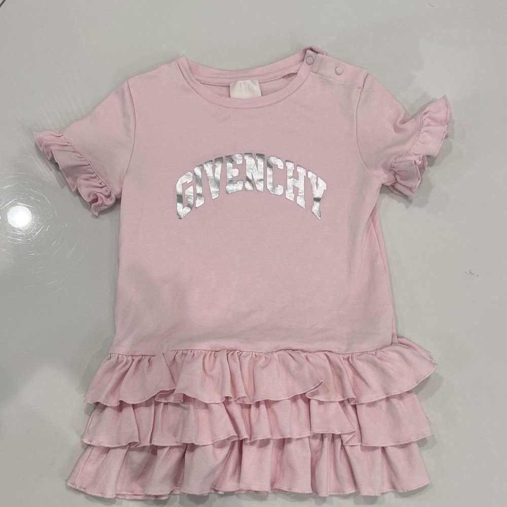 Givenchy Light Pink Ruffle Dress